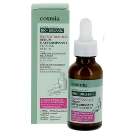 Expert duo âge Sérum raffermissant bio à l'huile d'argan et acide hyaluronique (30ml)