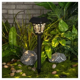 Borne solaire plastique recyclé H43 cm