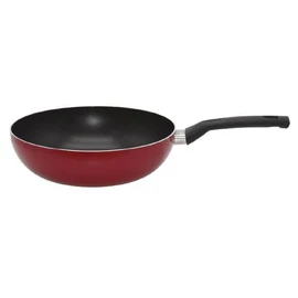 Wok aluminium 28 cm - Rouge