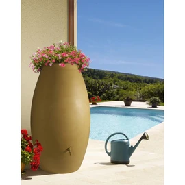 Récupérateur d'eau amphore Beige - 1000L - JARRE