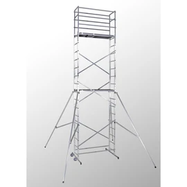 Echafaudage roulant d'escalier 7m en aluminium - HOBBYSTEP H7