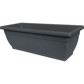 Jardinière en plastique - L50cm - Smoke