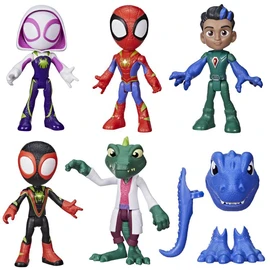 Pack figurines x5 Spidey Dino et Accessoires