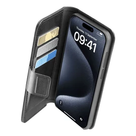 Étui folio pour Apple iPhone 15 Pro - Noir