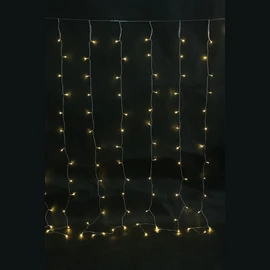 Rideau Lumineux 140 LED Blanc Chaud 2x2 m