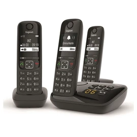 Téléphone sans fil - AS690A Trio - Répondeur - Noir