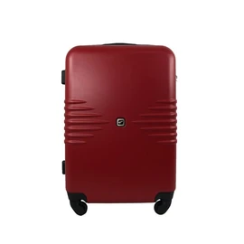 Valise rigide rouge Sismik 61x41x25cm