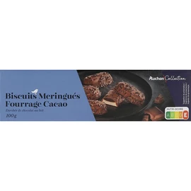Biscuits meringués fourrage cacao (100g)