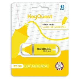 Clé USB 32Go Surligneur Jaune