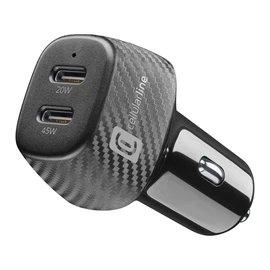 Chargeur USB C x2 65W - Noir