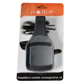 Lot de 2 coupelles à raclette carrées - 95443