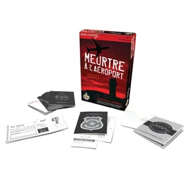 Jeu Meurtre à l'Aéroport - Drame et Enquête