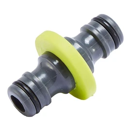 Double tétine pour tuyau d'arrosage - D13mm