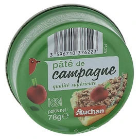 Pâté de campagne qualité supérieure (78g)