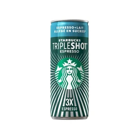 Tripleshot espresso boisson lactée au café Arabica allégé en sucres (300ml)
