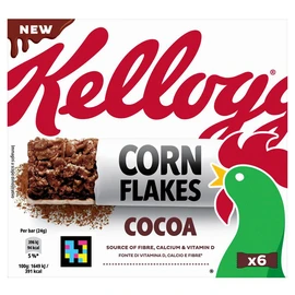 Barres de céréales corn flakes au chocolat (6x24g)