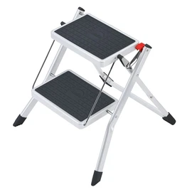 Marchepied 2 marches antidérapantes pliable blanc - MINI