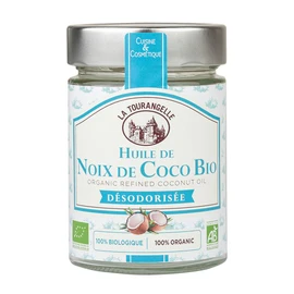 Huile de noix de coco bio désodorisée (314ml)