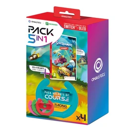 Pack Schtroumpfs Kart + 4 Volants Nintendo Switch - Code de Téléchargement