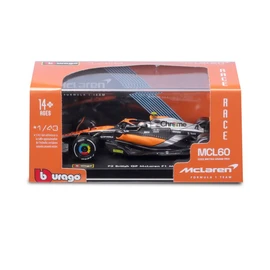 Voiture Racing MCL60 Pilote avec casque échelle 1/43ème