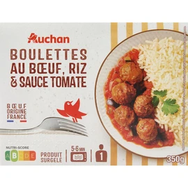 Boulettes de bœuf et riz (350g)