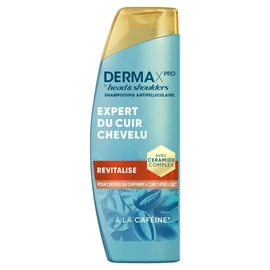 DermaXpro Shampoing revitalise pour cheveux qui s'affinent et cuir chevelu sec à la caféine (250ml)