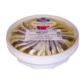 Filets d'anchois à l'ail (700g)