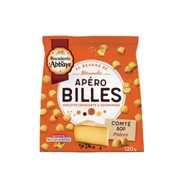 Apéro billes au comté et poivre AOP (120g)
