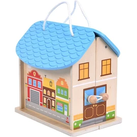 Maison de transport en bois