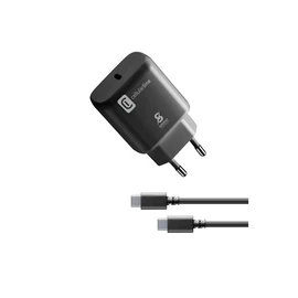 Charge maison USB C pour Samsung 25W - Noir