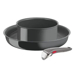 Set 3 pièces céramique gris  induction INGENIO RENEW