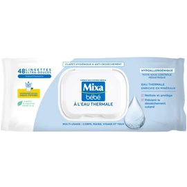 Lingettes ultra-douces à l'eau thermale (x48)