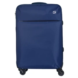 Valise souple 65cm 4 roues FLYLINE - bleu foncé