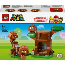 Super Mario 71433 - Terrain de Jeu des Goombas - Objet Collector Nintendo - Set d'Aventures - Jouet avec 3 Figurines à Construire