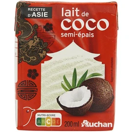 Lait de coco semi épais (20cl)