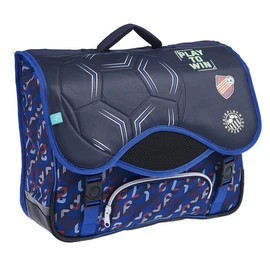 cartable 41 cm bleu foot