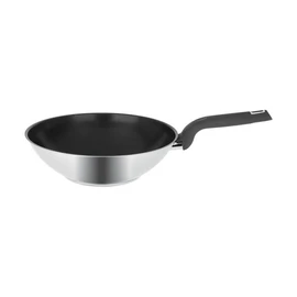 Wok induction inox revétu 28 cm