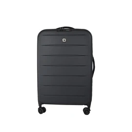 Valise rigide ABS noir 8 roues 71x45x9cm Pliable