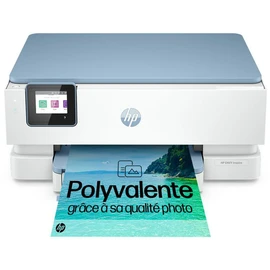 Imprimante ENVY 7221E - 3 mois d' Instant ink inclus avec HP+ - Blanc et Gris