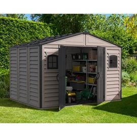 Abri de jardin PVC - 7,32m² - DARKGREY PREMIUM