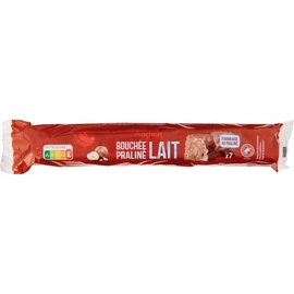 Rochers fourrés au praliné enrobés de chocolat au lait (245g)