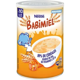Babimiel Céréales au miel en poudre dès 10 mois (400g)