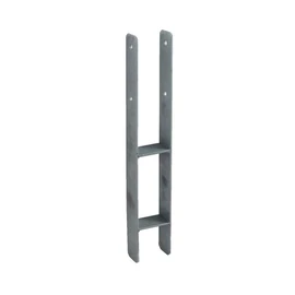 Support en H pour fixation carport - Poteau 9x9cm