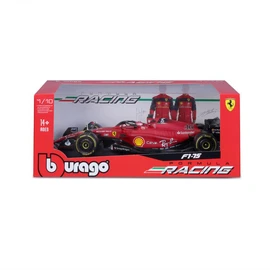 Voiture Ferrari F1 et Casque Charles Leclerc