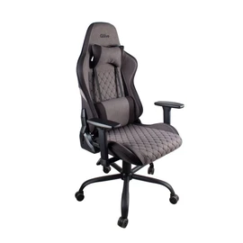 Siège Gaming en tissu - Gris