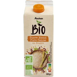Sucre blond pure canne en poudre (500g)
