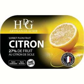 Sorbet plein fruit au citron (487g)
