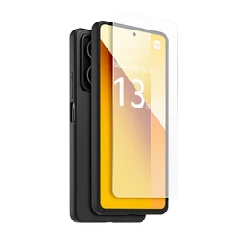 Coque arrière semi-rigide & Protège-écran en verre trempé pour Redmi Note 13 5G