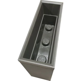 Jardinière muret - 80x30x80cm - Taupe - Polypropylène - CREATIVE