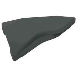 Dalle béton 12kg pour pied de parasol 48x48x5,8cm - Gris foncé